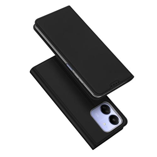 Θήκη Flip Dux Ducis Skin Pro Xiaomi Poco C65/ Poco M6/ Redmi 13C Μαύρο