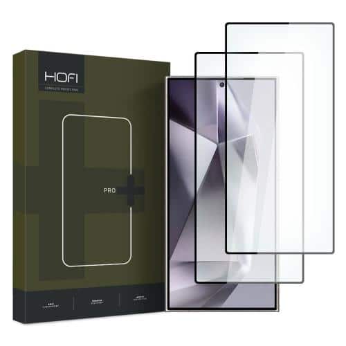 Tempered Glass Full Face Hofi Premium Pro+ Samsung Galaxy S24 Ultra 5G Μαύρο (2 τεμ.)
