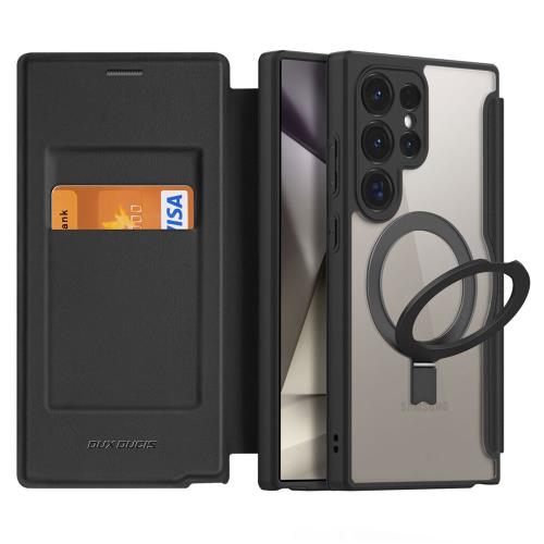 Θήκη Flip Dux Ducis Skin X Pro Wallet με Μαγνητικό Stand Samsung S928B Galaxy S24 Ultra 5G Μαύρο
