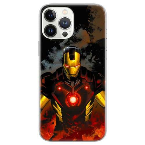Soft TPU Case Marvel Iron man 014 Apple iPhone 15 Pro Full Print Multicoloured