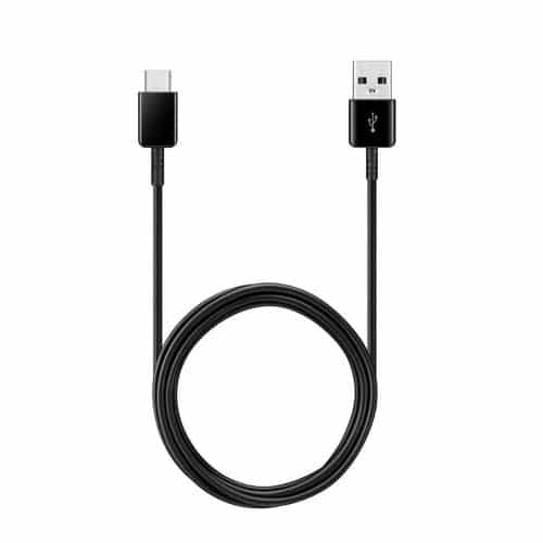 Καλώδιο USB 2.0 Samsung EP-DG930MBEG USB A σε USB C 1.5m Μαύρο  (2 τεμ)