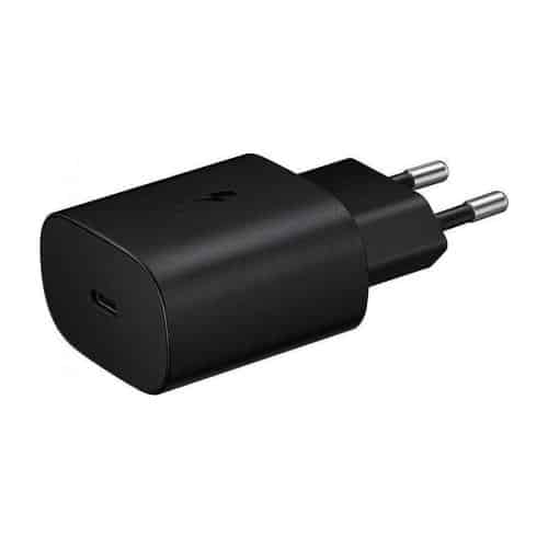 Travel Super Fast Charger Samsung EP-TA800 with Output USB C 3A 25W Black (Bulk)