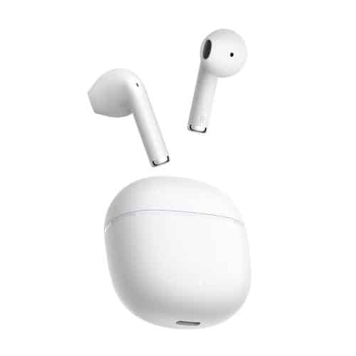 True Wireless Bluetooth Earphones QCY AilyBuds Lite Moon White