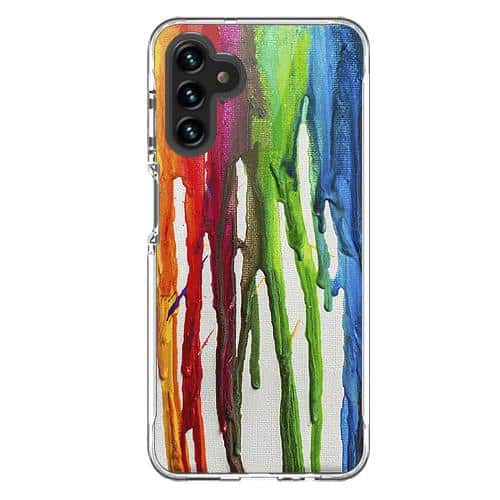 Θήκη TPU inos Samsung A047F Galaxy A04s/ A136U Galaxy A13 5G Art Theme Vertical Watercolor