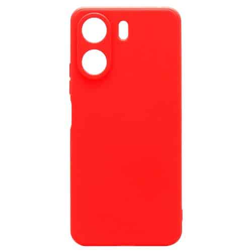 Θήκη Soft TPU inos Xiaomi Poco C65/ Redmi 13C S-Cover Κόκκινο