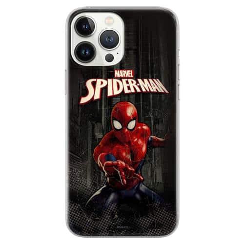 Soft TPU Case Marvel Spiderman 007 Apple iPhone 15 Pro Full Print Black