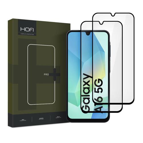 Tempered Glass Full Face Hofi Pro+ Samsung A165 Galaxy A16/ A166B Galaxy A16 5G Μαύρο (2 τεμ.)