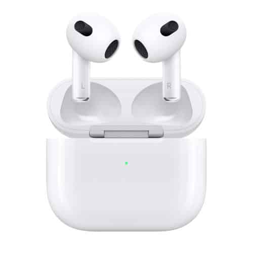Bluetooth Headset Apple MPNY3 MME73 AirPods 3 with Lightning Charging Case White