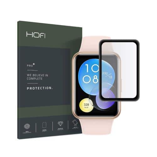 Hybrid Nano Glass Hofi Premium Pro+ Huawei Watch Fit 2 Μαύρο (1 τεμ.)