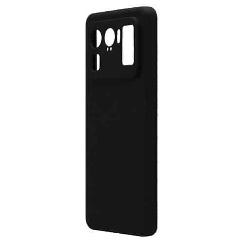 Θήκη Liquid Silicon inos Xiaomi Mi 11 Ultra L-Cover Μαύρο