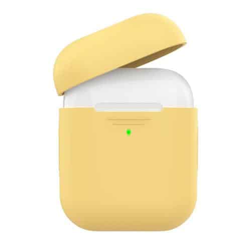 Silicon Case AhaStyle PT02-F Apple AirPods Premium Yellow