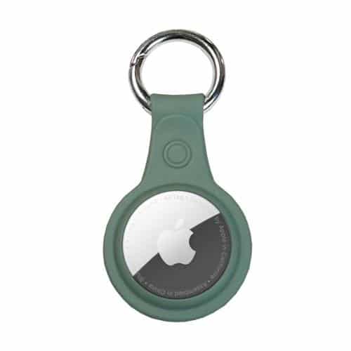 TPU Loop - Key Ring AhaStyle WG38 for Apple AirTag Matte Midnight Green