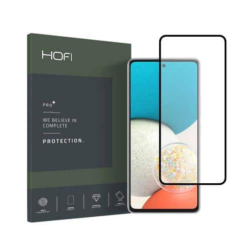 Tempered Glass Full Face Hofi Premium Pro+ Samsung A536B Galaxy A53 5G Μαύρο (1 τεμ.)