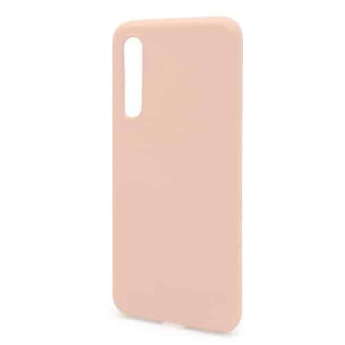 Liquid Silicon inos Xiaomi Mi 9 L-Cover Salmon Pink