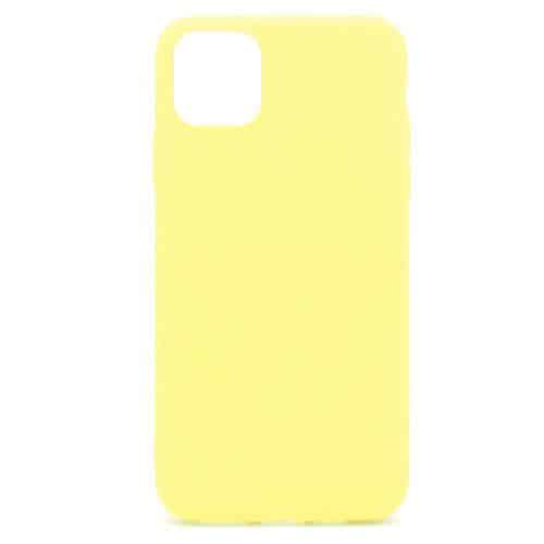 Soft TPU inos Apple iPhone 11 Pro Max S-Cover Yellow