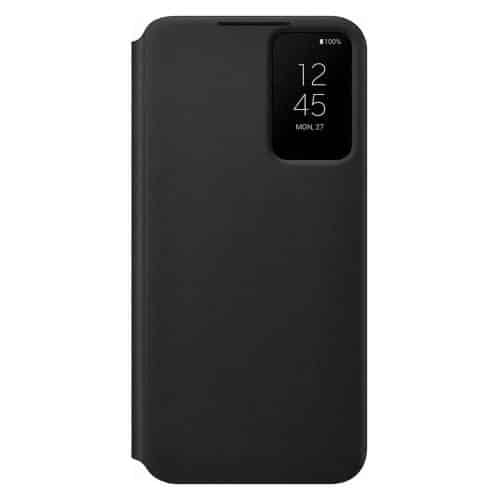 Flip Clear View Case Samsung EF-ZS906CBEG S906B Galaxy S22 Plus 5G Black