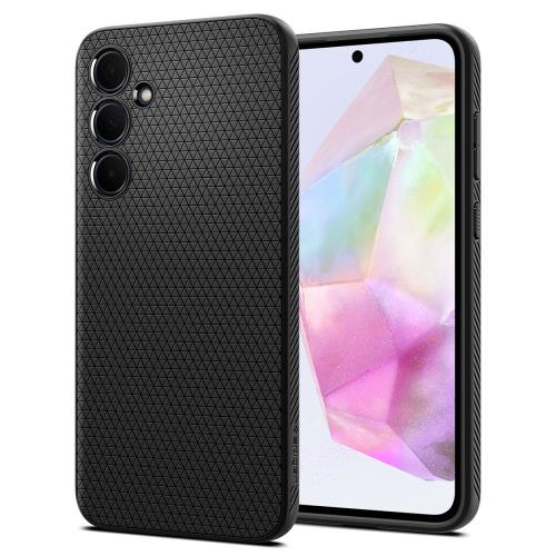 Θήκη Soft TPU Spigen Liquid Air Samsung A356B Galaxy A35 5G Μαύρο