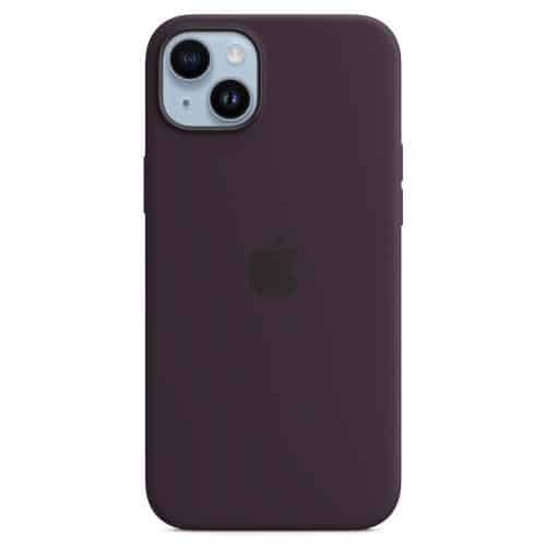 Silicon Case with MagSafe Apple MPT93 iPhone 14 Plus Elderberry