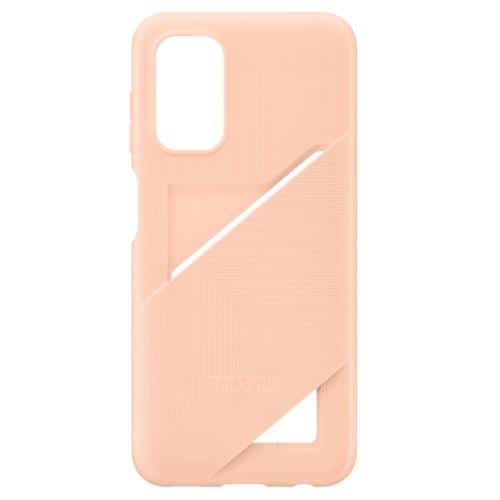 Silicone Card Slot Cover Case Samsung EF-OA135TPEG A135F Galaxy A13 Peach
