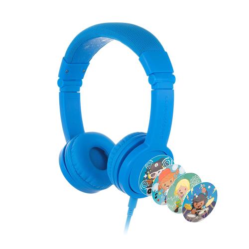 Ενσύρματα Ακουστικά Κεφαλής Buddyphones Explore Plus για Παιδιά Μπλε