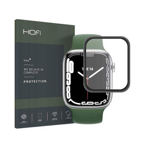 Hybrid Nano Glass Hofi Premium Pro+ Apple Watch 7/ 8 41mm Μαύρο (1 τεμ.)