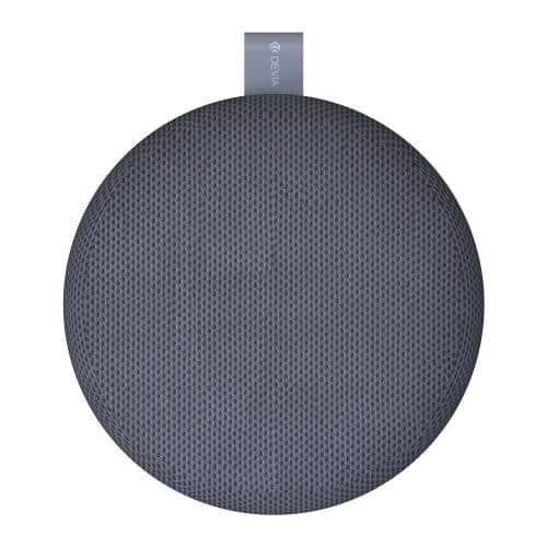Portable Bluetooth Speaker Fabric Devia EM502 3W Kintone Grey