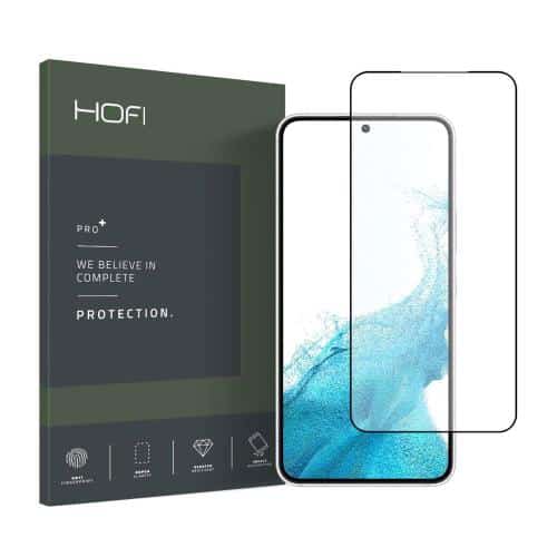Tempered Glass Full Face Hofi Premium Pro+ Samsung S901B Galaxy S22 5G Μαύρο (1 τεμ.)