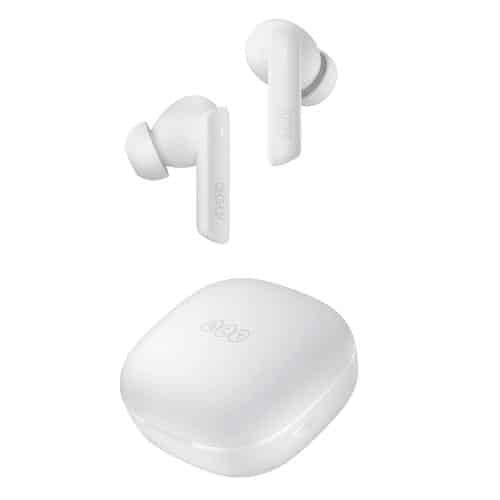 True Wireless Ακουστικά Bluetooth QCY MeloBuds HT05 ANC Λευκό
