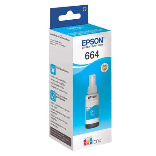 Epson Inkjet Ink No. 664 Bottle (6
