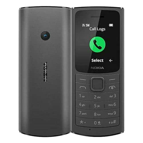 Κινητό Τηλέφωνο Nokia 110 4G (Dual SIM) Μαύρο