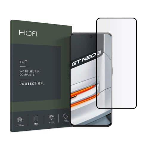 Tempered Glass Full Face Hofi Premium Pro+ Realme GT Neo 3 5G Black (1 pc)