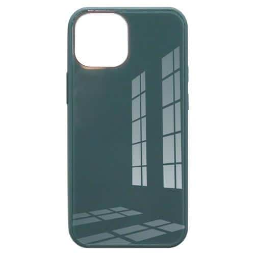 TPU & Glass Case inos Apple iPhone 13 mini CamGuard Midnight Green
