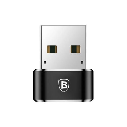 Αντάπτορας Baseus USB C Θηλυκό σε USB A Αρσενικό Μαύρο