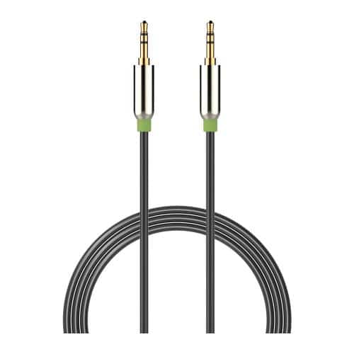 Audio Aux Cable Devia EC121 3.5mm/3.5mm 1m iPure Black