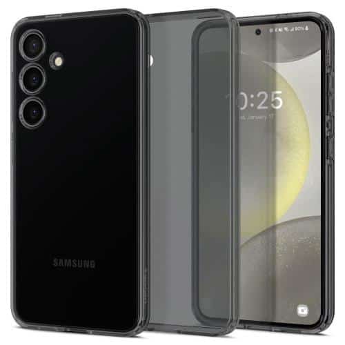 TPU Spigen Liquid Crystal Case Samsung S921B Galaxy S24 5G Crystal Clear-Grey