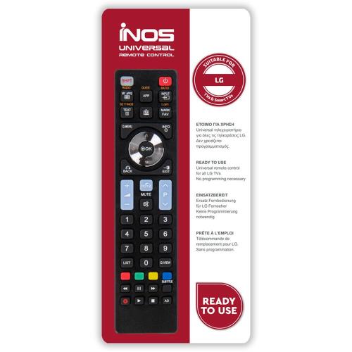 Τηλεχειριστήριο inos για LG TVs & Smart TVs (Ready To Use)