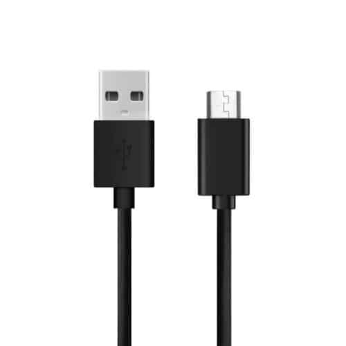 Καλώδιο Σύνδεσης USB 2.0 USB A σε Micro USB 0.3m Μαύρο (Ασυσκεύαστο)