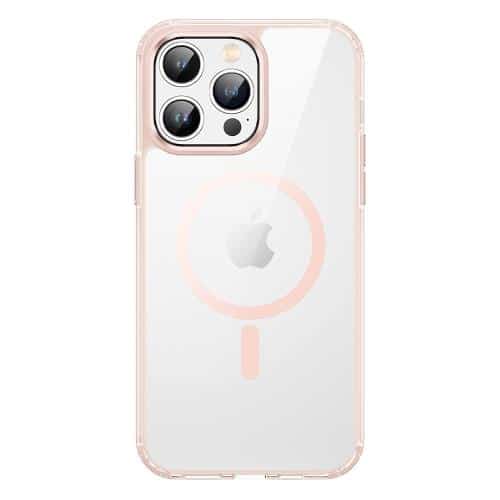 Θήκη TPU & PC Dux Ducis Clin2 Magnetic MagSafe Apple iPhone 14 Pro Διάφανο-Ροζ
