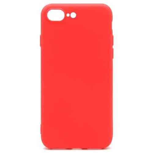 Soft TPU inos Apple iPhone 7 Plus/ iPhone 8 Plus S-Cover Red