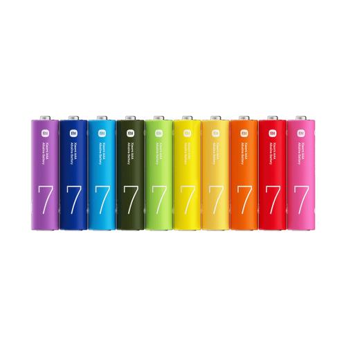 Μπαταρία Alkaline Xiaomi AAA BHR5394GL Rainbow Πολύχρωμο (10 τεμ.)