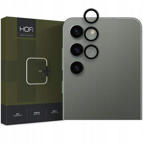 Μεταλλικό Προστατευτικό Κάλυμμα Κάμερας Hofi Camring Pro+ Samsung S911B Galaxy S23 5G/ S916B Galaxy S23 Plus 5G Μαύρο (3 τεμ.)