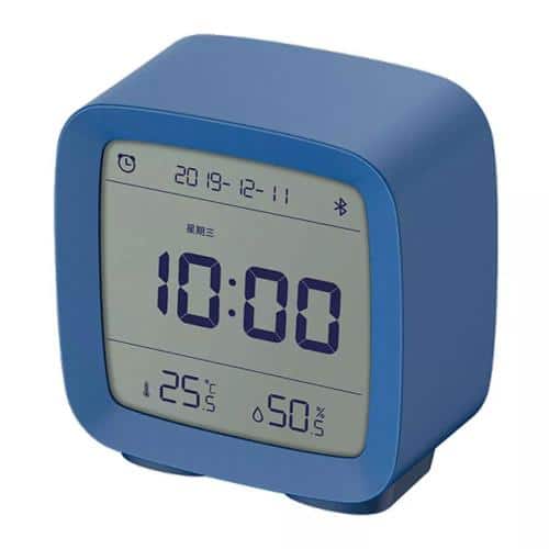 Ψηφιακό Ρολόι Ξυπνητήρι Bluetooth με Αισθητήρα Θερμοκρασίας & Υγρασίας Qingping CGD1 Μπλε