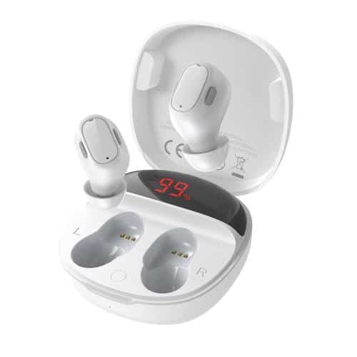 True Wireless Ακουστικά Bluetooth Baseus Encok WM01 Plus Λευκό