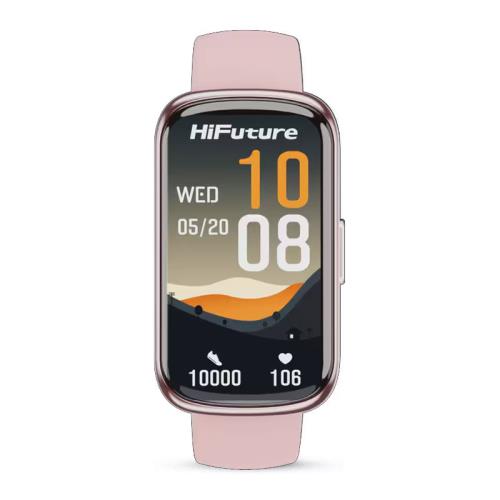 Smartwatch HiFuture EVO2 Smart Band Activity Tracker 1.47" Ροζ-Χρυσό