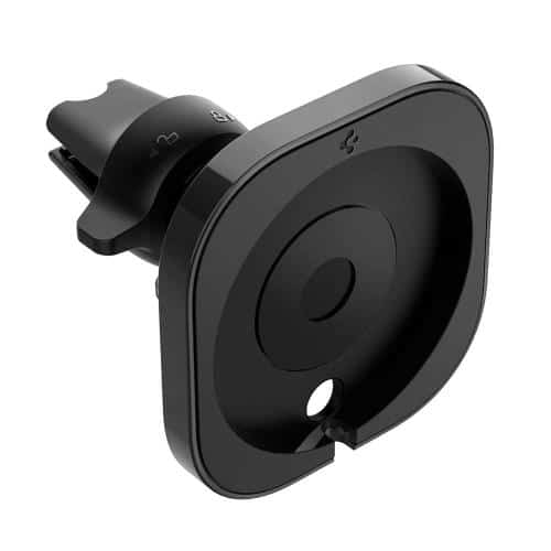 Universal Βάση Στήριξης Αεραγωγού Αυτοκινήτου Spigen Magfit για Φορτιστή Apple iPhone 13 Series Μαύρο