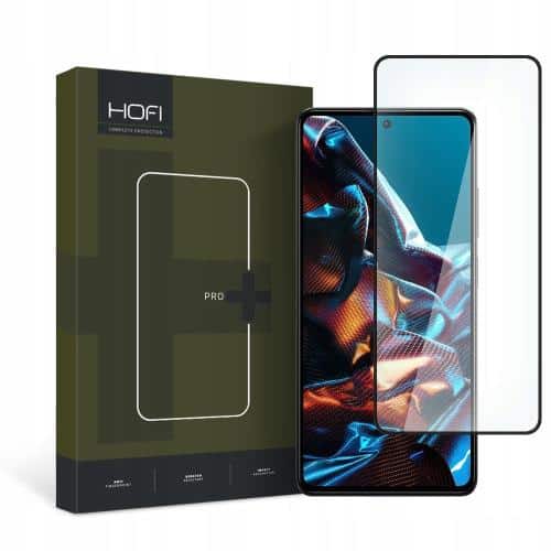 Tempered Glass Full Face Hofi Premium Pro+ Xiaomi Poco X5 Pro 5G/ Redmi Note 12 Pro 5G Μαύρο (1 τεμ.)