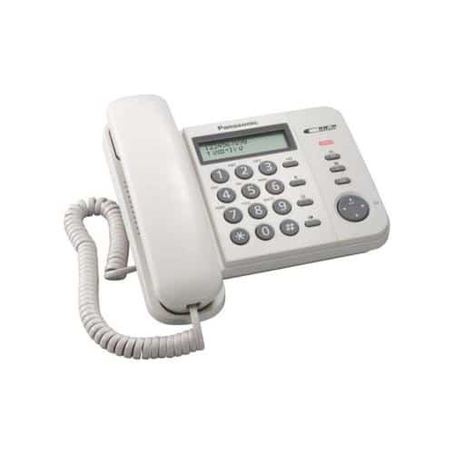 Land Line Phone Panasonic KX-TS580EXW White