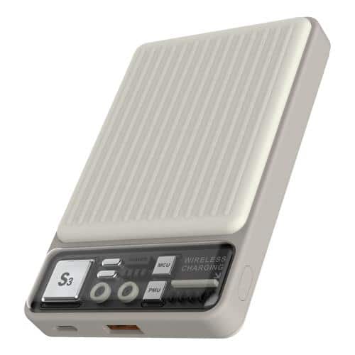 Wireless Power Bank Devia S28 Magnetic 22.5W 10000mAh Extreme Speed Ivory