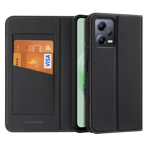 Flip Case Dux Ducis Skin X2 Wallet Xiaomi Poco X5 5G/ Redmi Note 12 5G/ Note 12 Pro Black
