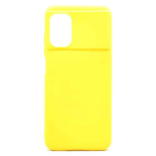 Θήκη Soft TPU inos Xiaomi Poco M5 S-Cover Κίτρινο